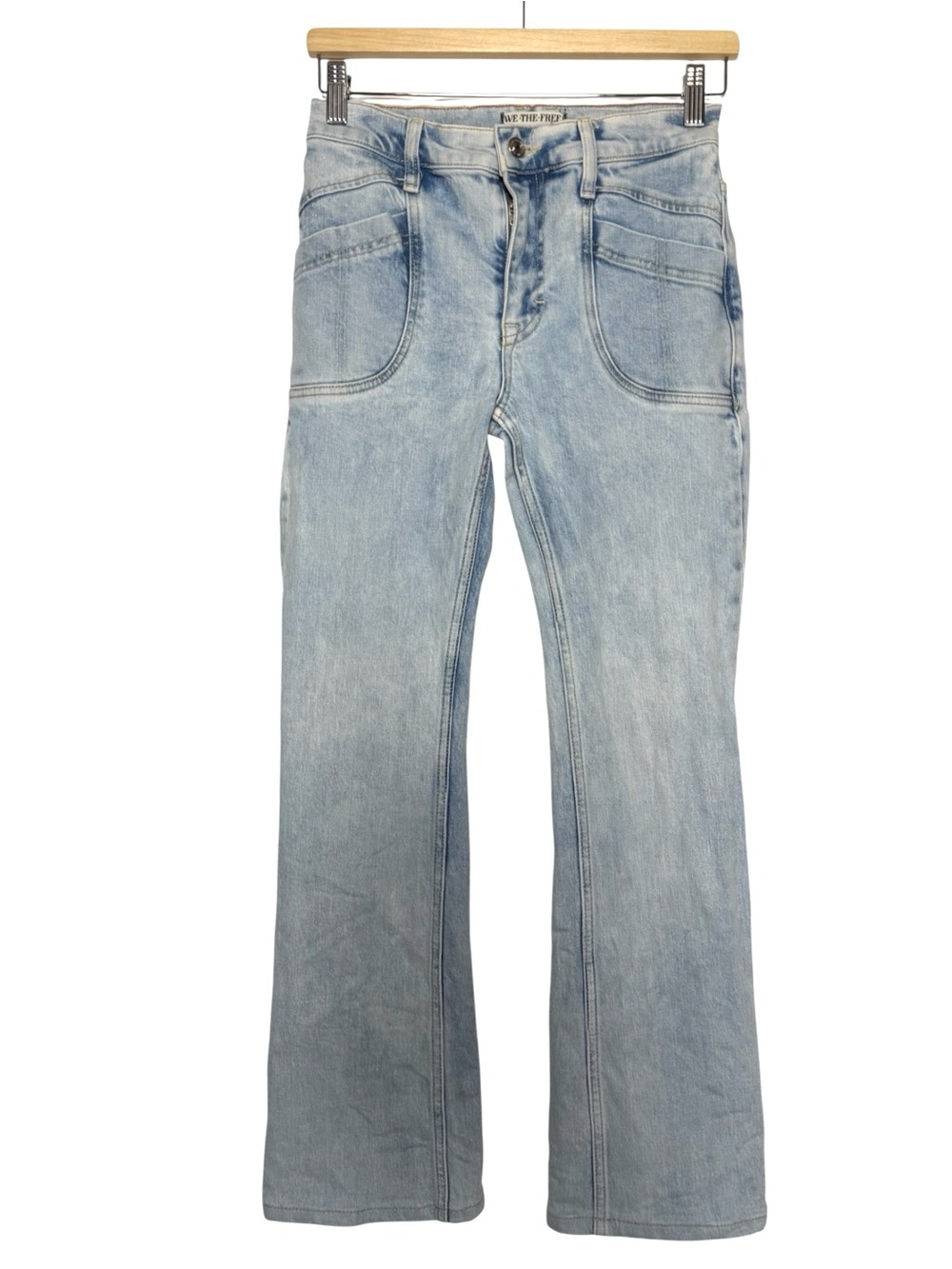 We the Free x Free People jeans Aiden Slim Flare Jeans size 26